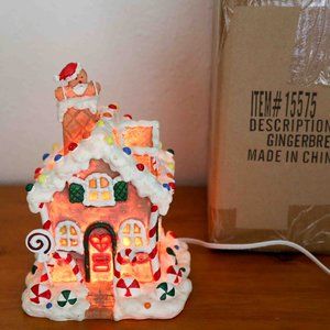 Light Up Gingerbread House